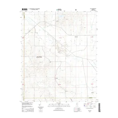 2015 Map of Etta, 2015 Print
