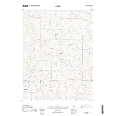 2018 Map of Ettersburg, 2018 Print