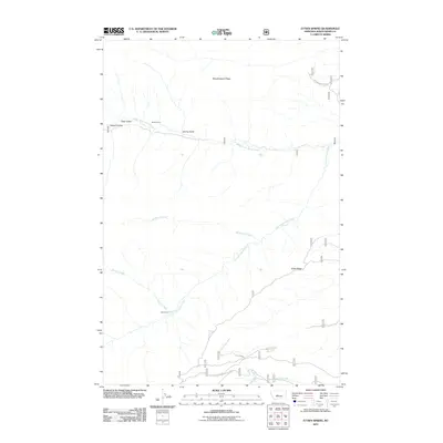 2011 Map of Ettien Spring, 2011 Print