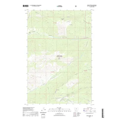 2020 Map of Ettien Spring, 2020 Print