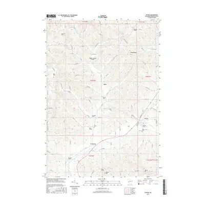 2015 Map of Ettrick, 2015 Print