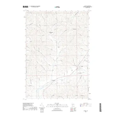 2018 Map of Ettrick, 2018 Print