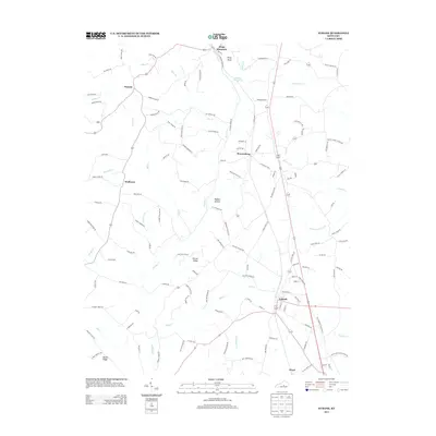 2013 Map of Eubank, 2013 Print