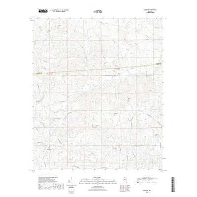 2018 Map of Eucutta, 2018 Print