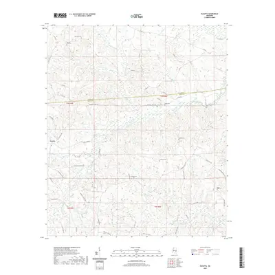 2020 Map of Eucutta, 2020 Print