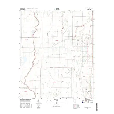 2017 Map of Eudora North, 2017 Print