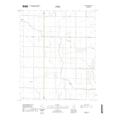 2020 Map of Eudora NW, 2020 Print