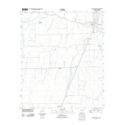 2011 Map of Eudora South, 2011 Print
