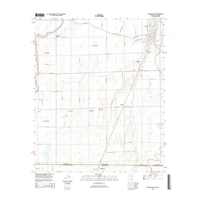 2014 Map of Eudora South, 2014 Print