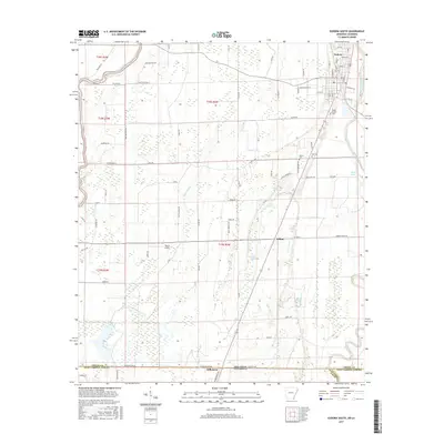 2017 Map of Eudora South, 2017 Print
