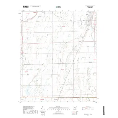 2020 Map of Eudora South, 2020 Print