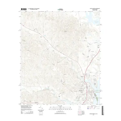 2014 Map of Eufaula North, 2014 Print
