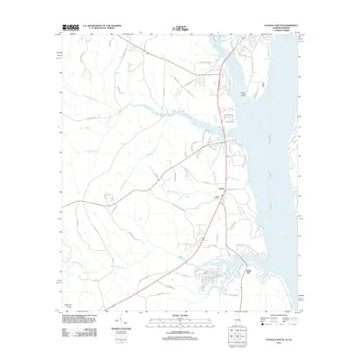 2011 Map of Eufaula South, 2011 Print