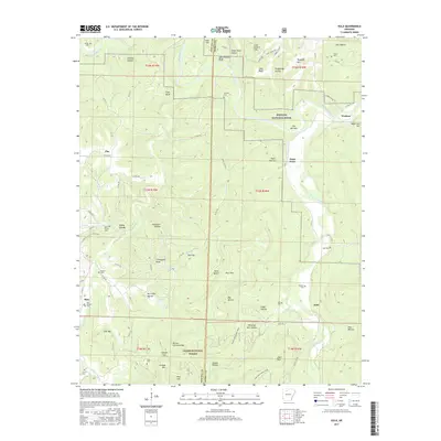 2017 Map of Eula, 2017 Print