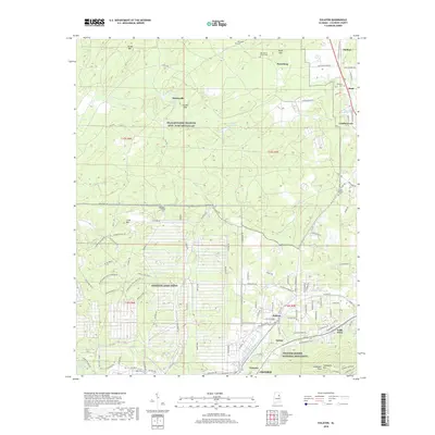 2018 Map of Eulaton, 2018 Print