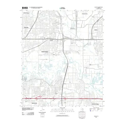 2010 Map of Euless, 2010 Print