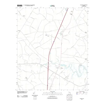 2011 Map of Eulonia, 2011 Print