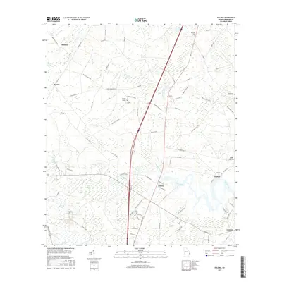 2017 Map of Eulonia, 2017 Print