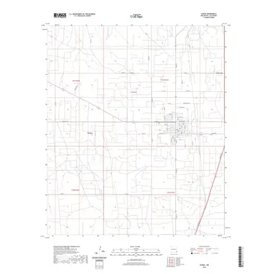 2020 Map of Eunice, 2020 Print