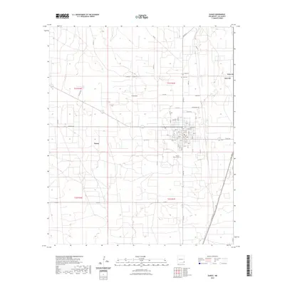 2023 Map of Eunice, 2023 Print