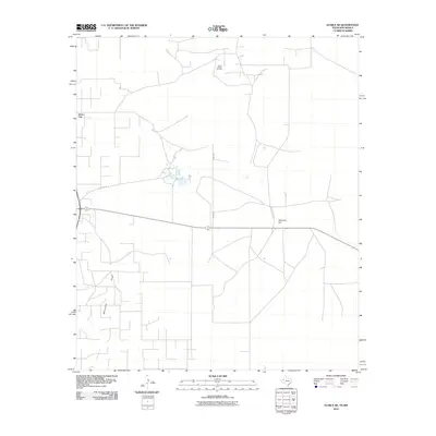 2010 Map of Eunice NE, 2010 Print