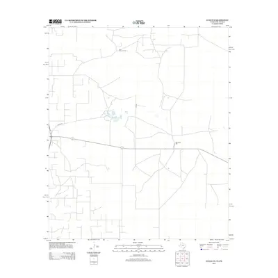 2012 Map of Eunice NE, 2012 Print