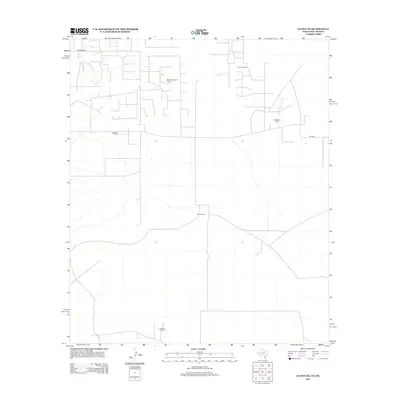 2012 Map of Eunice SE, 2012 Print