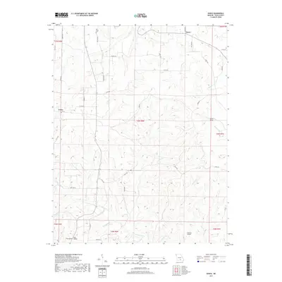 2017 Map of Eunice, 2017 Print