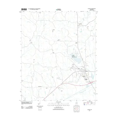 2012 Map of Eupora, 2012 Print