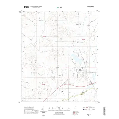 2018 Map of Eupora, 2018 Print