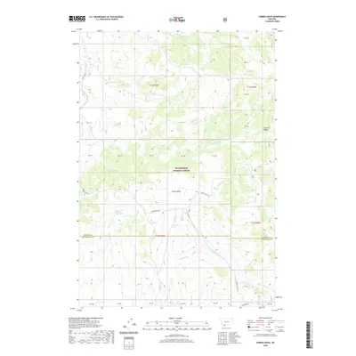 2020 Map of Eureka Basin, 2020 Print