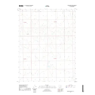 2019 Map of Eureka Creek North, 2019 Print