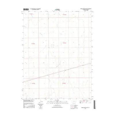 2016 Map of Eureka Creek South, 2016 Print