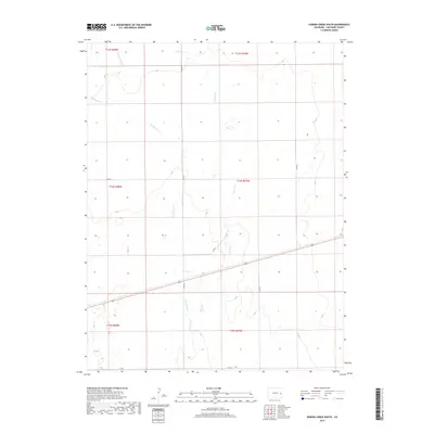 2019 Map of Eureka Creek South, 2019 Print