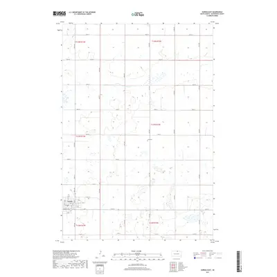 2017 Map of Eureka East, 2017 Print