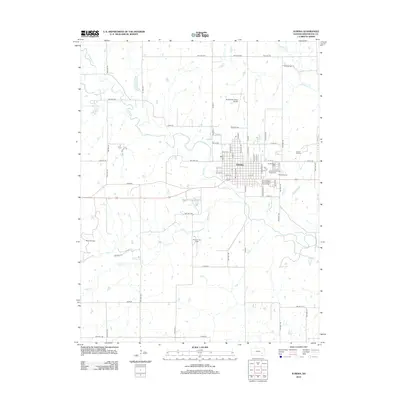 2012 Map of Eureka, 2012 Print