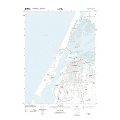 2012 Map of Eureka, 2012 Print