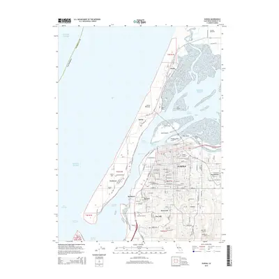 2015 Map of Eureka, 2015 Print