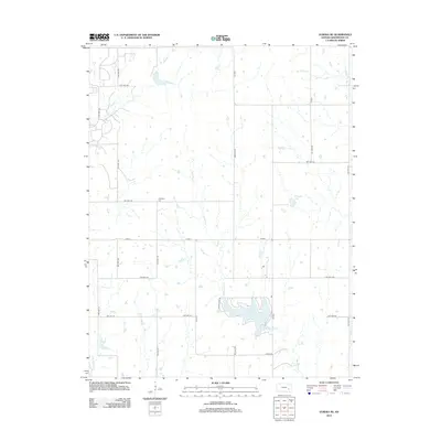2012 Map of Eureka NE, 2012 Print