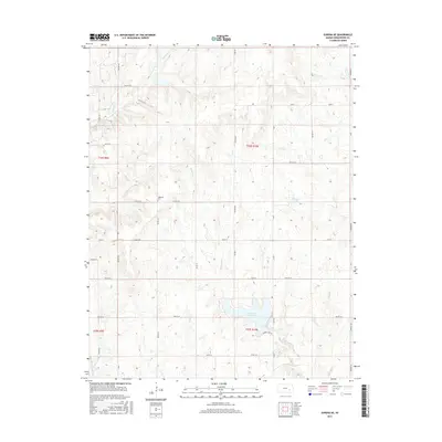 2015 Map of Eureka NE, 2015 Print