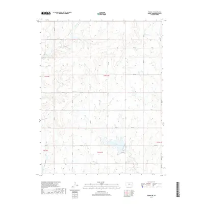 2018 Map of Eureka NE, 2018 Print