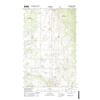2017 Map of Eureka North, 2017 Print