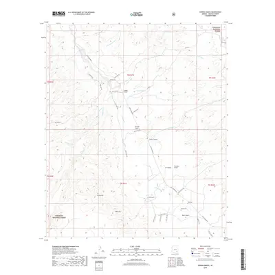 2018 Map of Eureka Ranch, 2018 Print