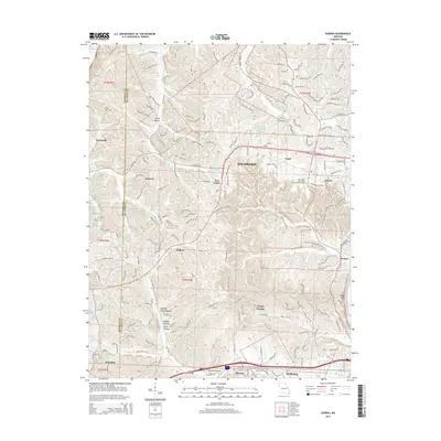 2015 Map of Eureka, 2015 Print