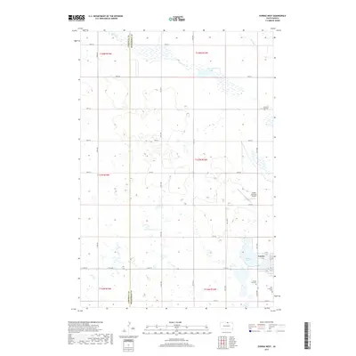 2017 Map of Eureka West, 2017 Print