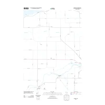 2013 Map of Eureka, 2013 Print