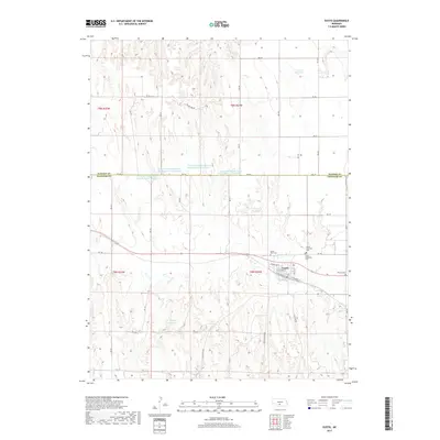 2017 Map of Eustis, 2017 Print