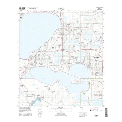 2015 Map of Eustis, 2015 Print