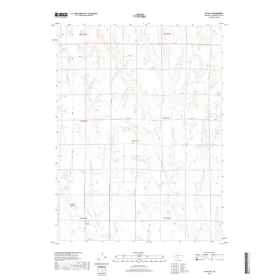 2017 Map of Eustis SW, 2017 Print