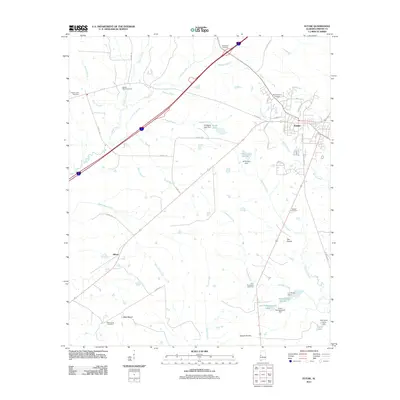2011 Map of Eutaw, 2011 Print